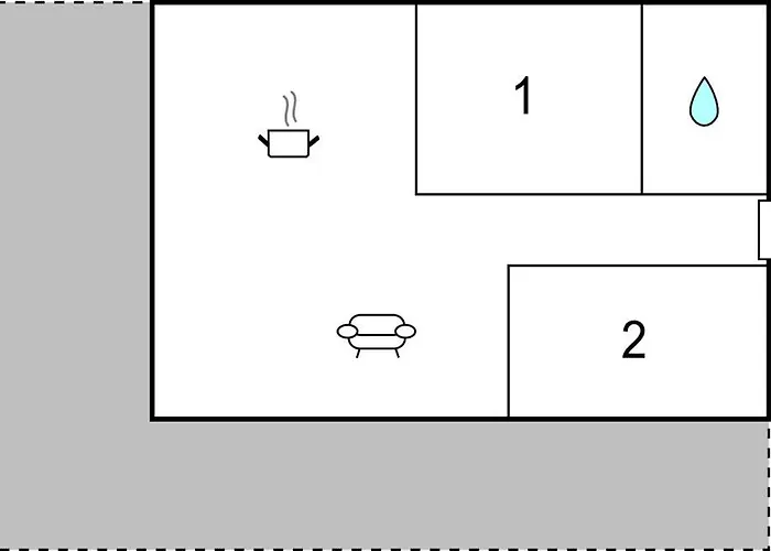 2 Bedroom Cozy In * Makarska